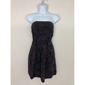 BCBGeneration Strapless Abstract Print Mini Dress Size 2